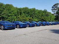 36652479 10100314914756313 1608737059357327360 n  Hanging out with some of the 3,903 other aqua blue metallic Camaros.